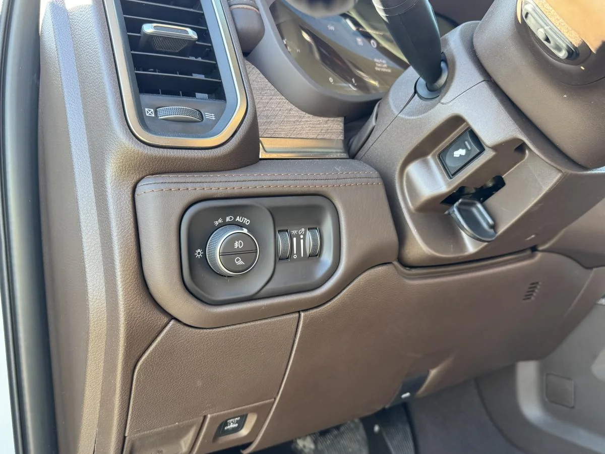 New 2026 White RAM Limited Longhorn 4x4 Crew Cab 6