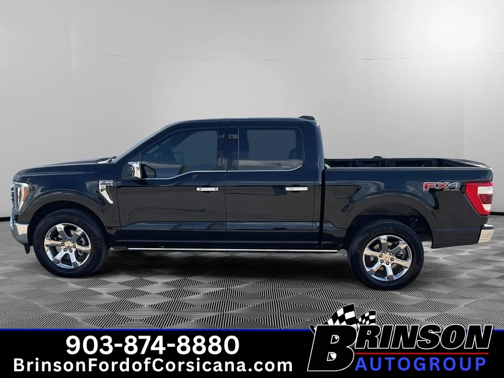 Used 2022 Agate Black Metallic Ford King Ranch image 4