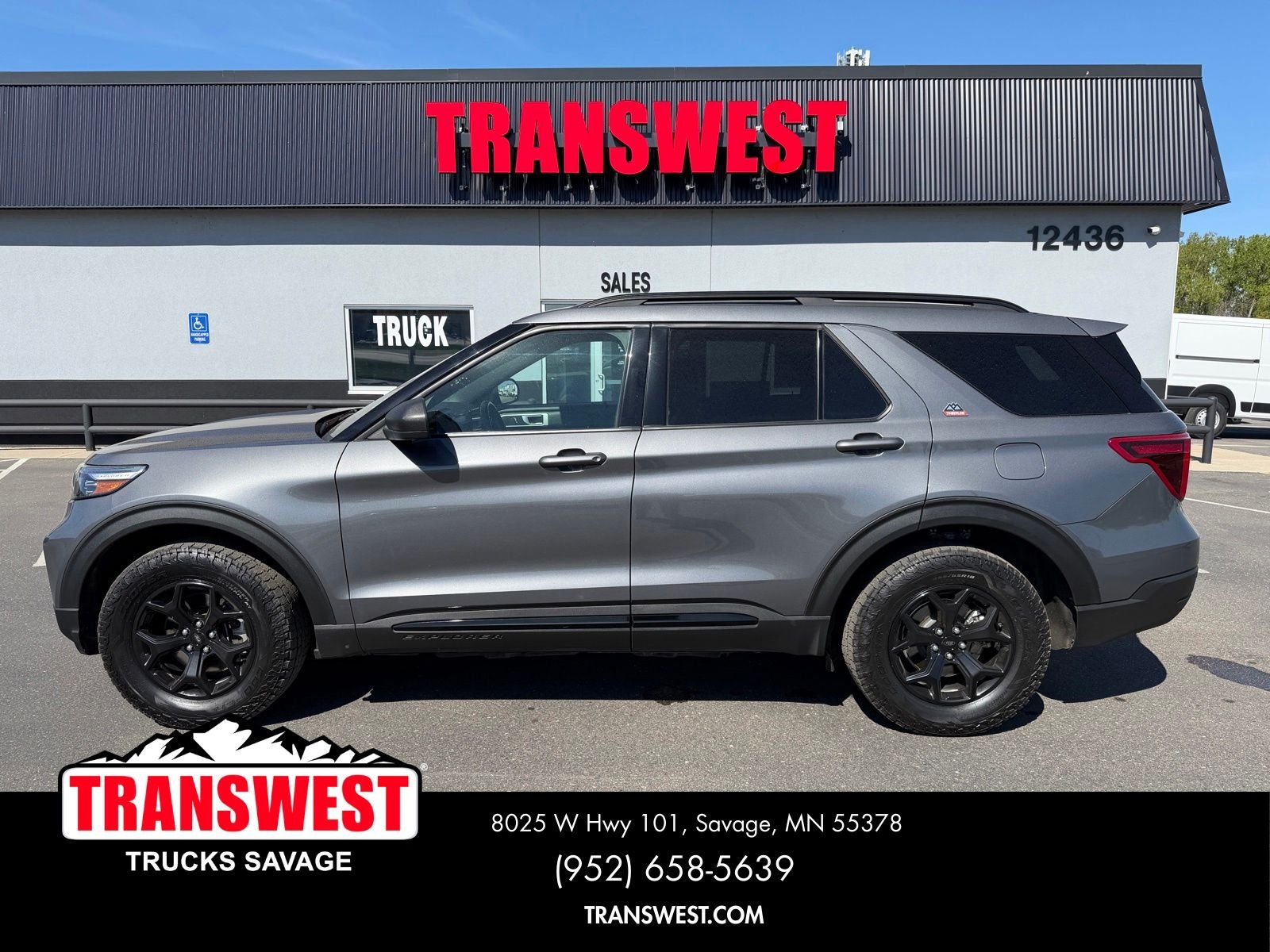 Certified 2022 Ford Explorer TIMBERLINE with VIN 1FMSK8JH7NGB58433 for sale in Minneapolis, Minnesota