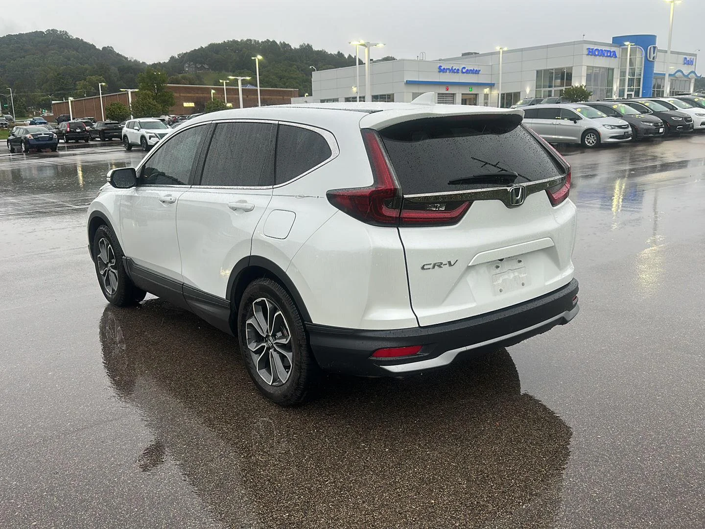 Used 2022 Platinum White Pearl Honda EX-L image 5