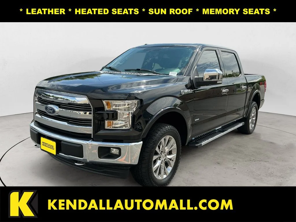 Used 2017 Black Ford Lariat image 1