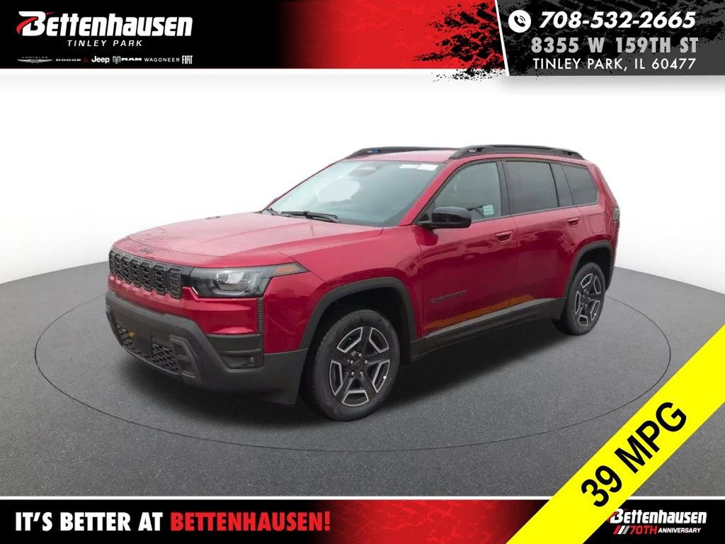 New 2026 Red Hot Pearl-Coat Exterior Paint Jeep Limited image 1