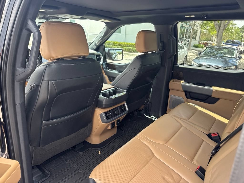 Used 2023 Black Metallic Ford LARIAT image 6