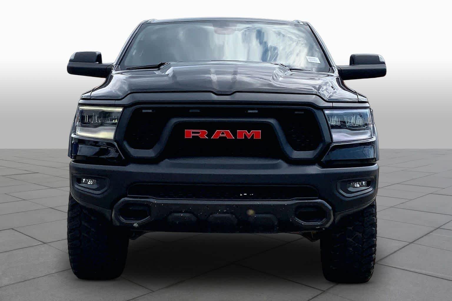 Used 2020 Diamond Black Crystal Pearlcoat Ram Rebel image 3