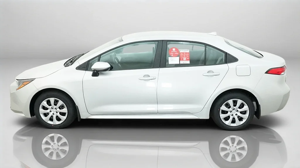 New 2027 Classic Silver Metallic Toyota LE image 15