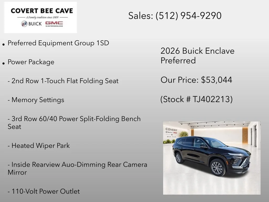 2026 Buick Enclave Preferred - Photo 7