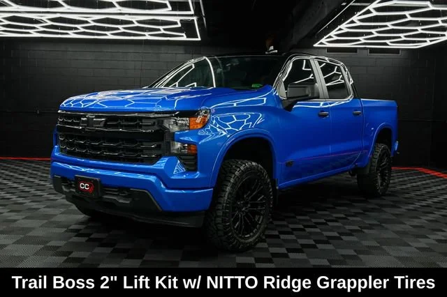 New 2025 Riptide Blue Metallic Chevrolet Custom image 9