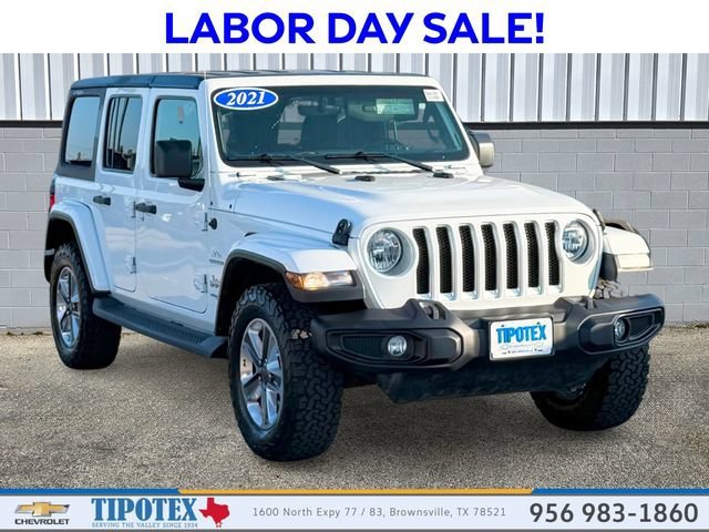 Pre-Owned 2021 Jeep Wrangler Unlimited Sahara