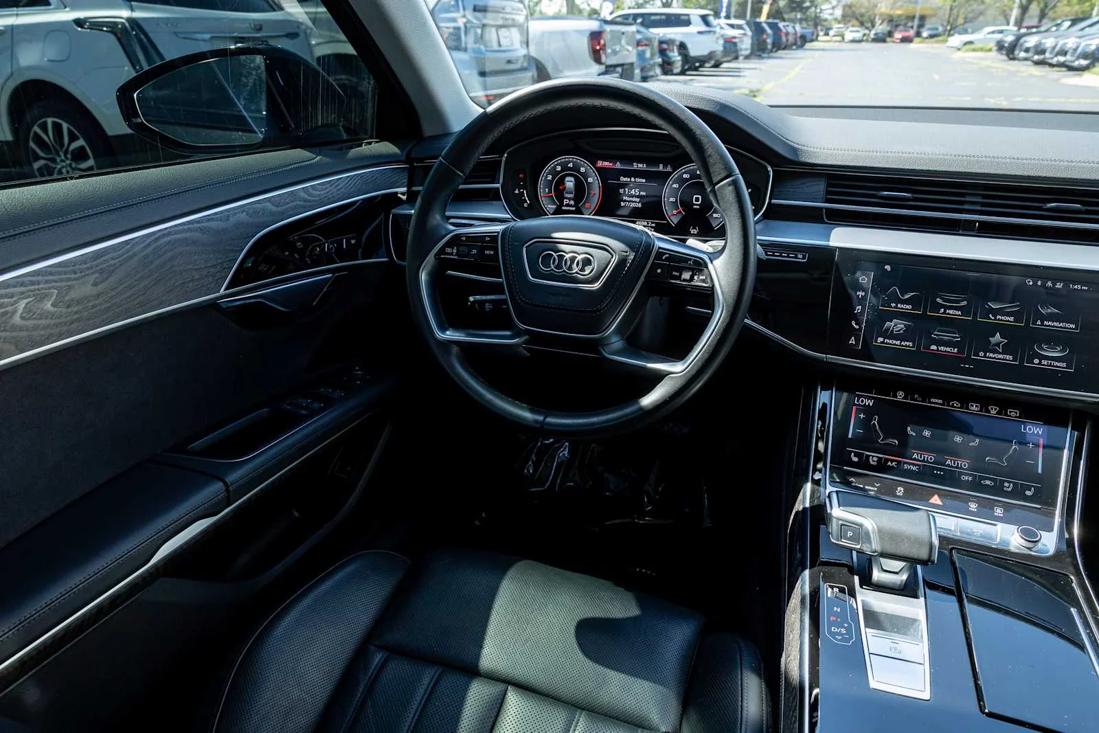 Used 2023 Mythos Black Metallic Audi  image 9