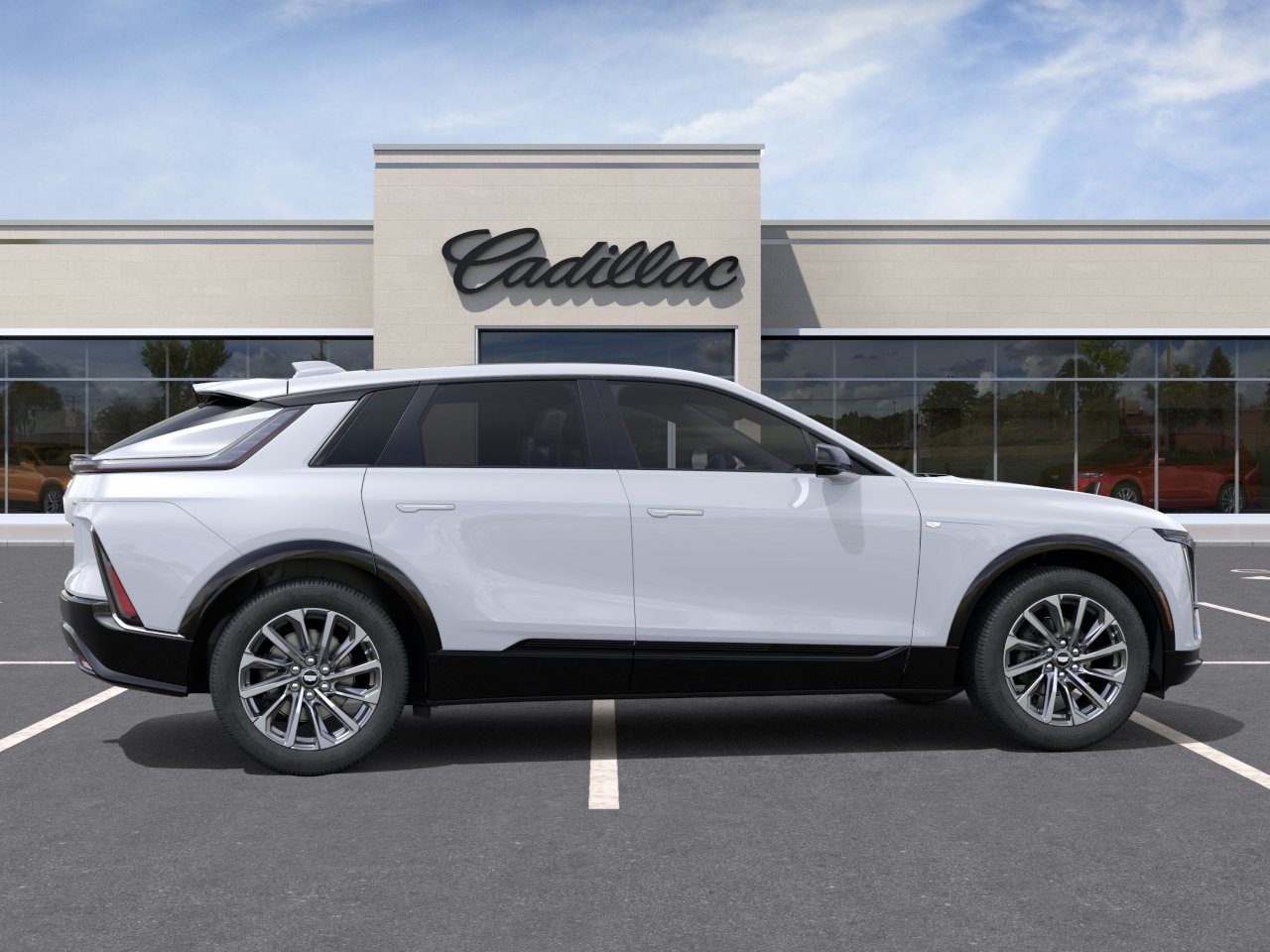 New 2027 Vibrant White Tricoat Cadillac Sport image 5