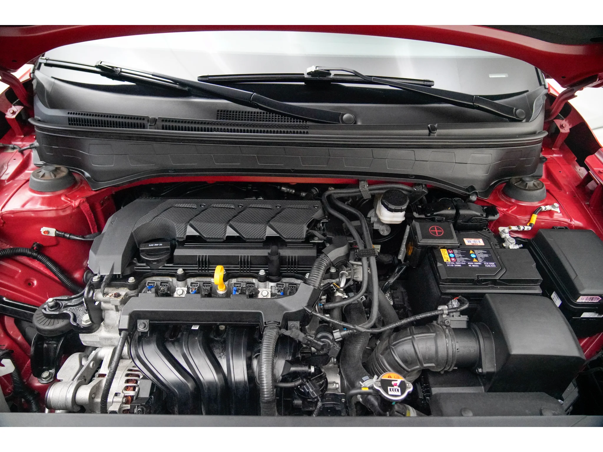 Used 2025 Ultimate Red Hyundai SEL image 11