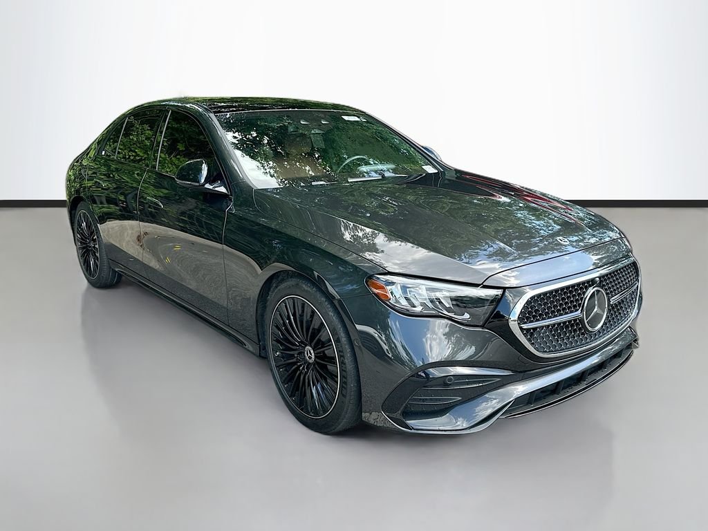 Certified Used 2025 Graphite Gray Metallic Mercedes-Benz E 350 image 3