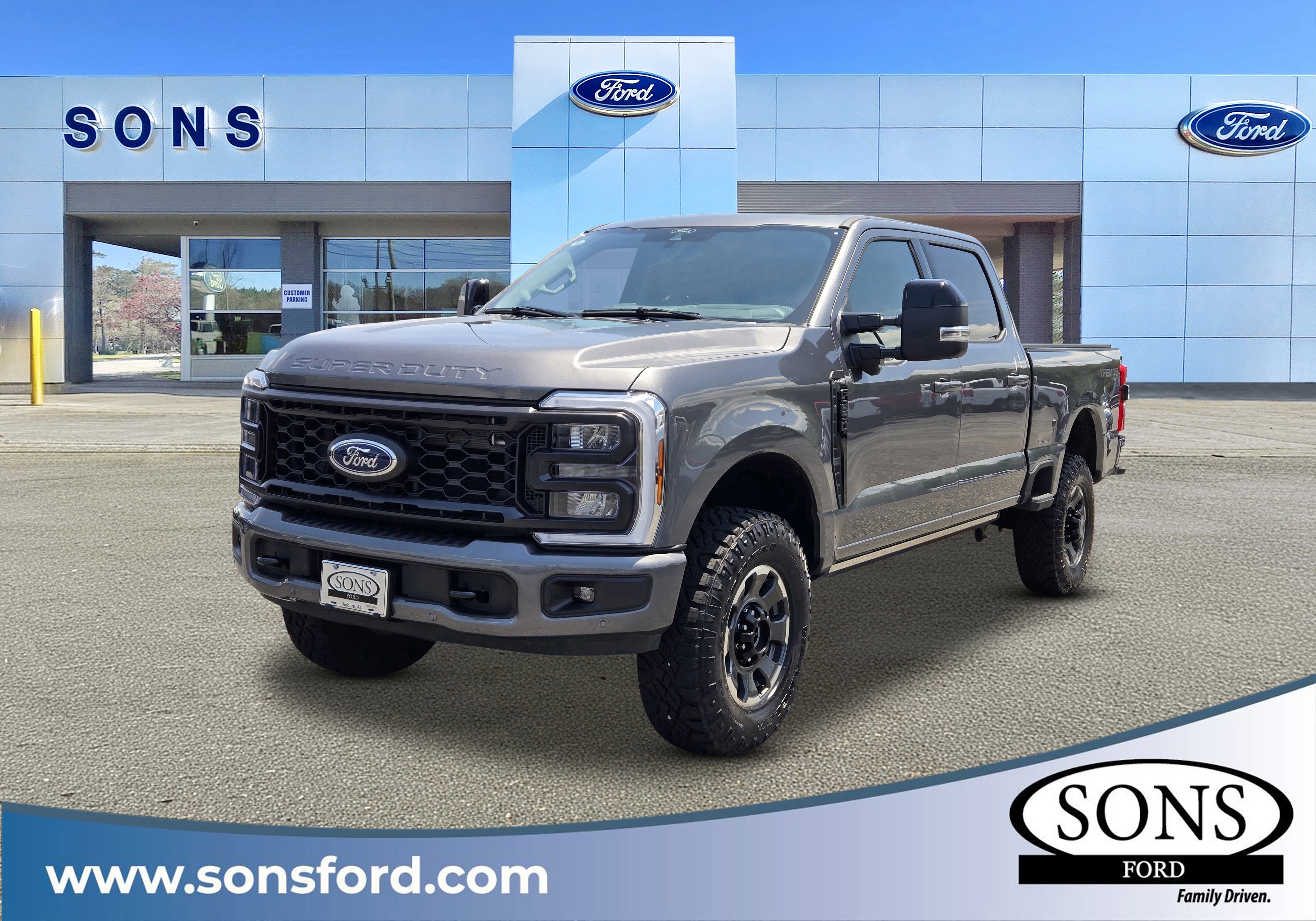 Used 2024 Carbonized Gray Metallic Ford Lariat image 1