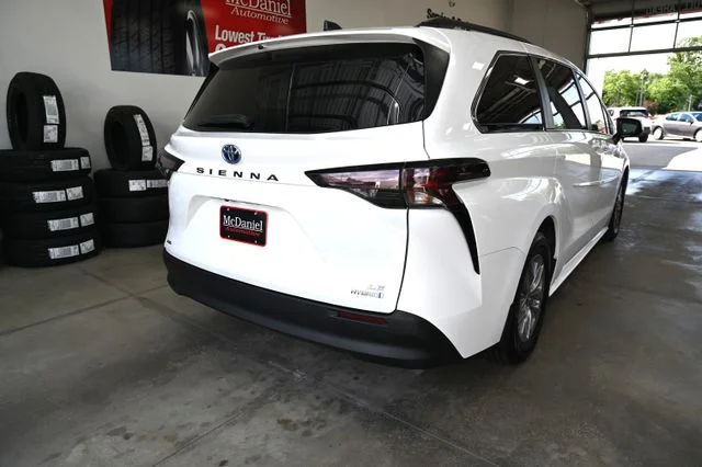 Used 2023 White Toyota LE image 6