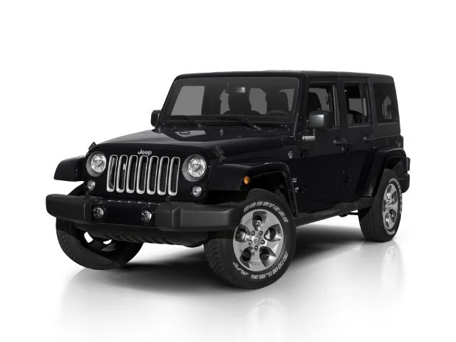 Used 2017 Black Clearcoat Jeep Sahara image 1
