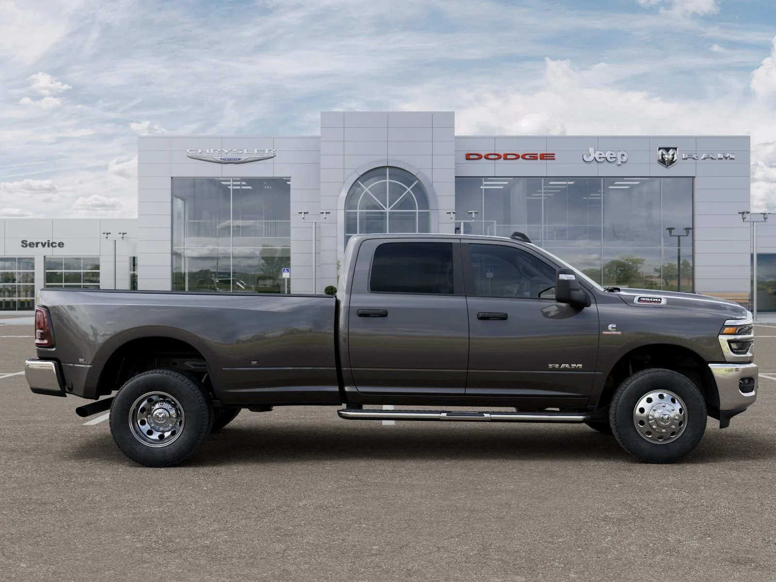 New 2026 Granite Crystal Metallic Clearcoat RAM Big Horn image 47
