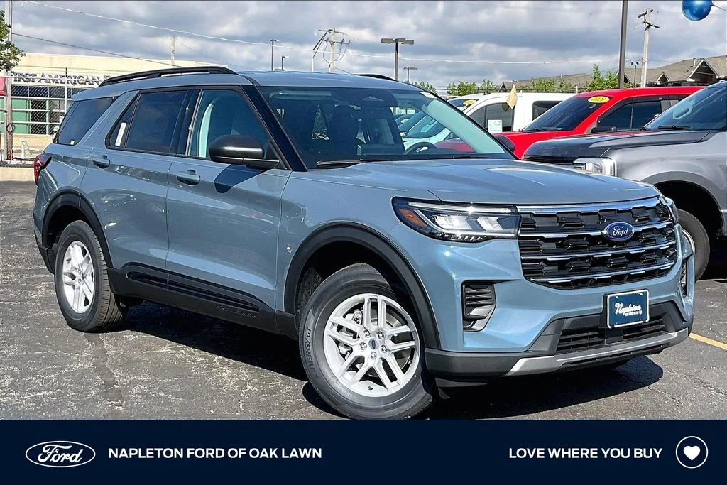 New 2026 Vapor Blue Metallic Ford Active image 1
