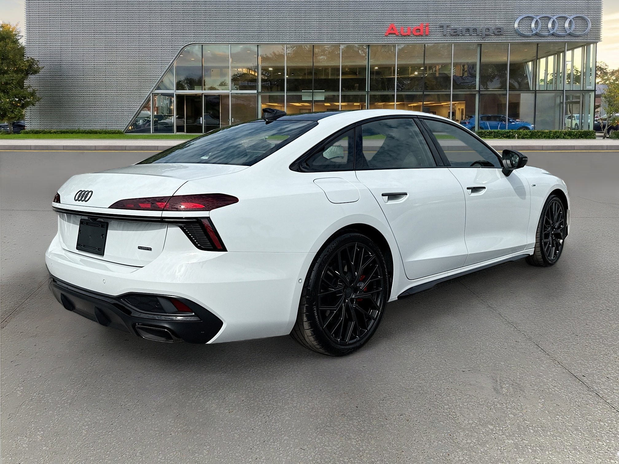 New 2026 Glacier White Metallic Audi Prestige image 3