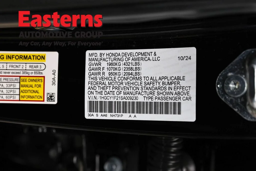 Used 2025 Black Honda LX image 34