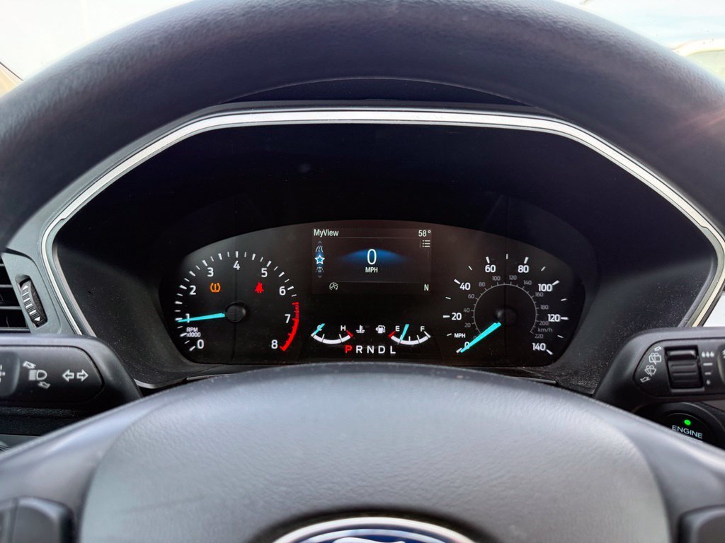Used 2020 White Ford SE image 8