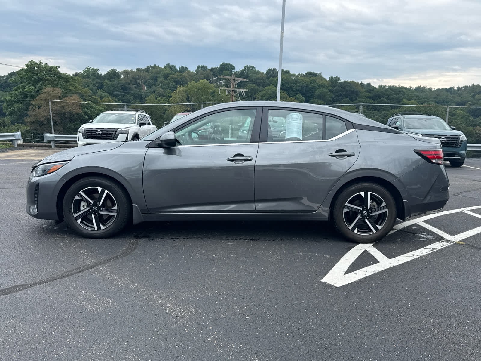 Certified Used 2024 Gun Metallic Nissan SV image 3