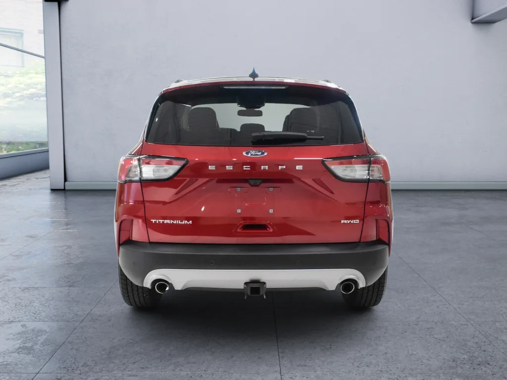 Used 2021 Red Ford Titanium image 4