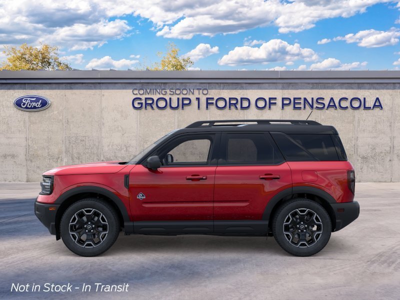 New 2026 Ruby Red Metallic Tinted Clearcoat Ford Outer Banks® image 3