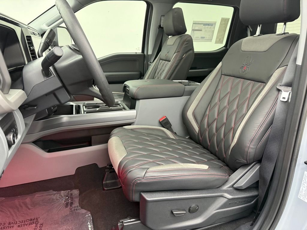 New 2026 Matte Glacier Gray Ford XLT Black Widow Lifted Truck image 26