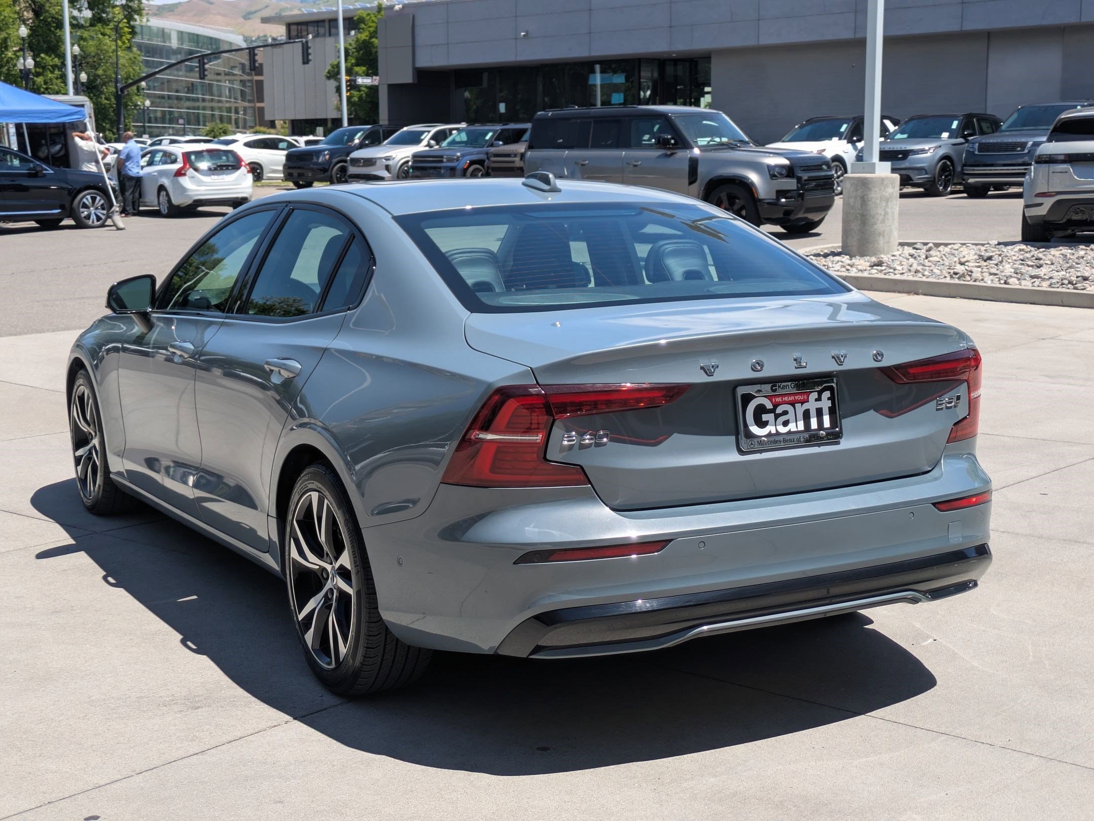Used 2024 Blue Volvo Plus Dark Theme image 5