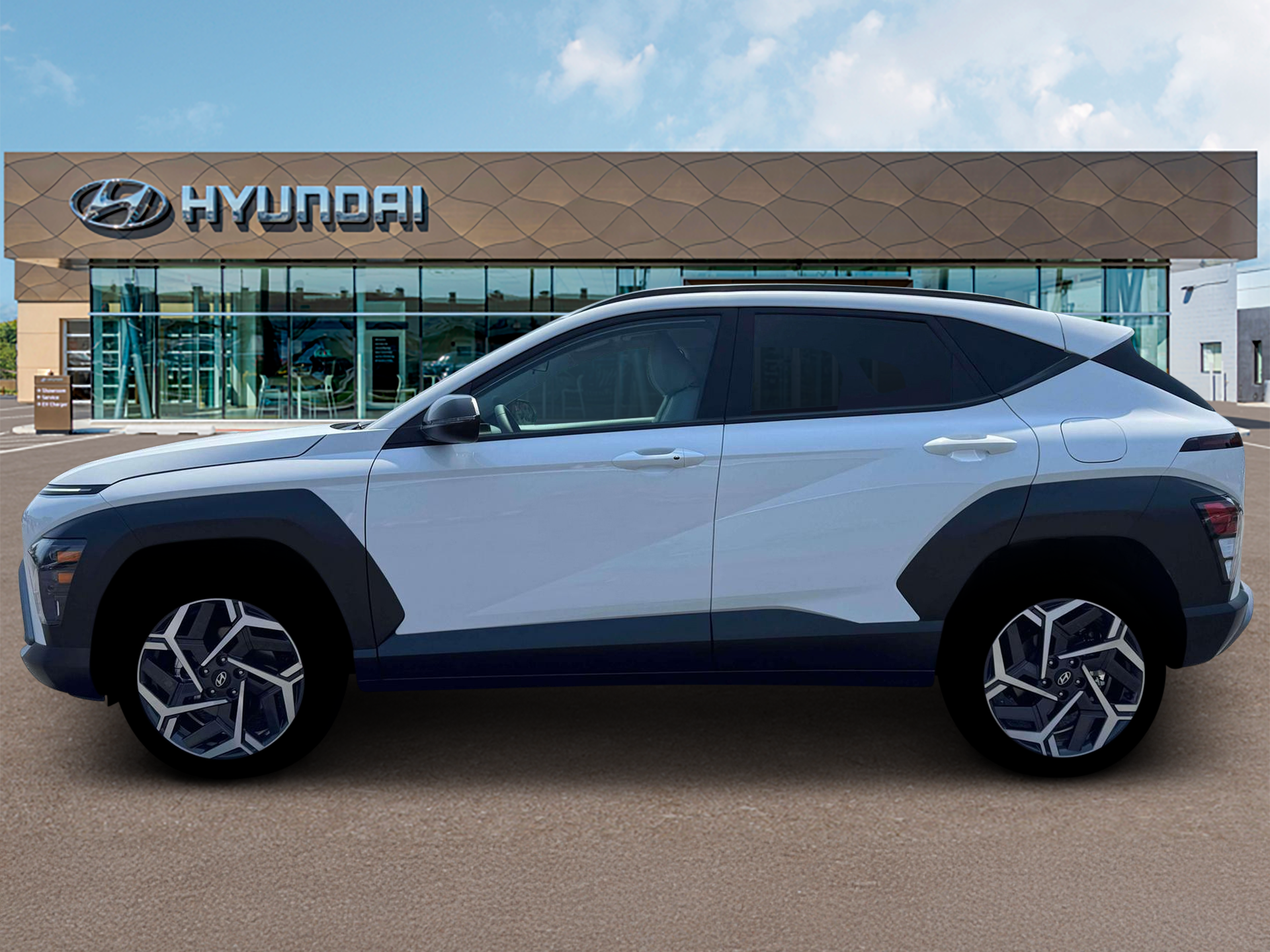 New 2026 White Hyundai SEL Premium FWD image 3