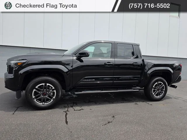 Used 2025 Black Toyota TRD Sport image 2