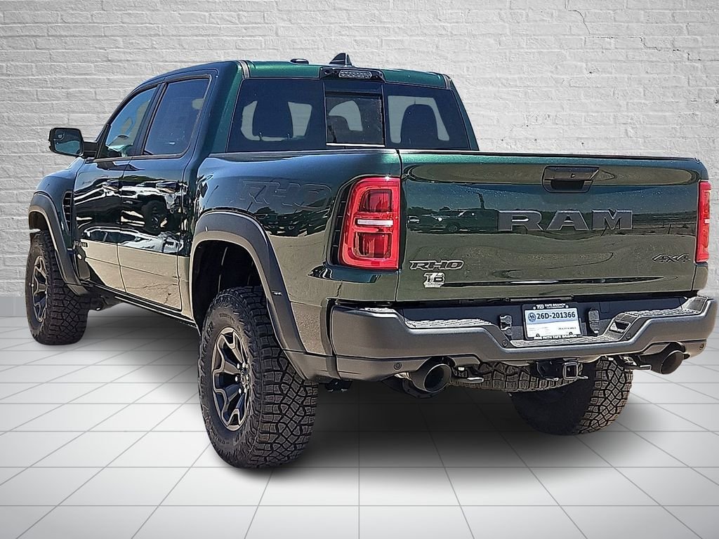 New 2026 Serrano-Green Metallic Exterior Paint RAM RHO image 3