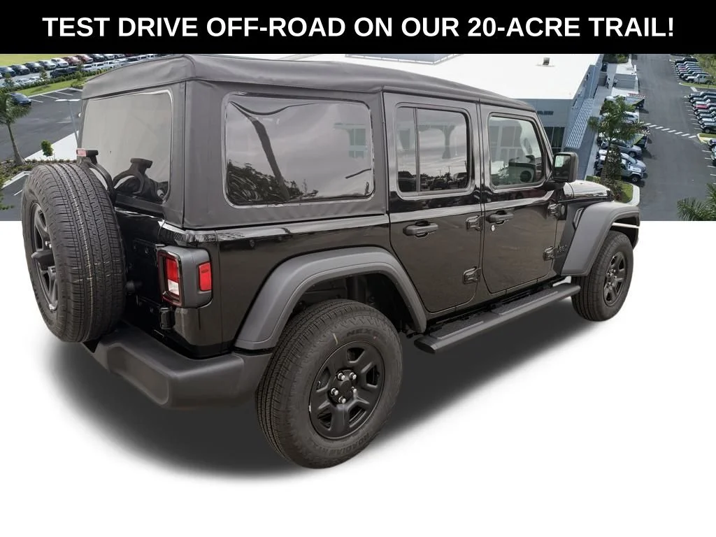 New 2026 Black Clear-Coat Exterior Paint Jeep Sport image 4
