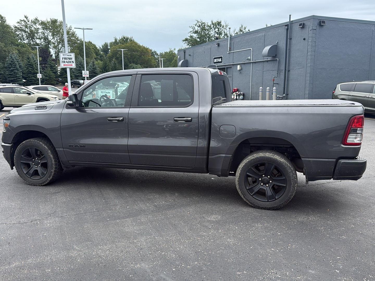 Used 2022 Granite Crystal Metallic Clearcoat Ram Big Horn image 4