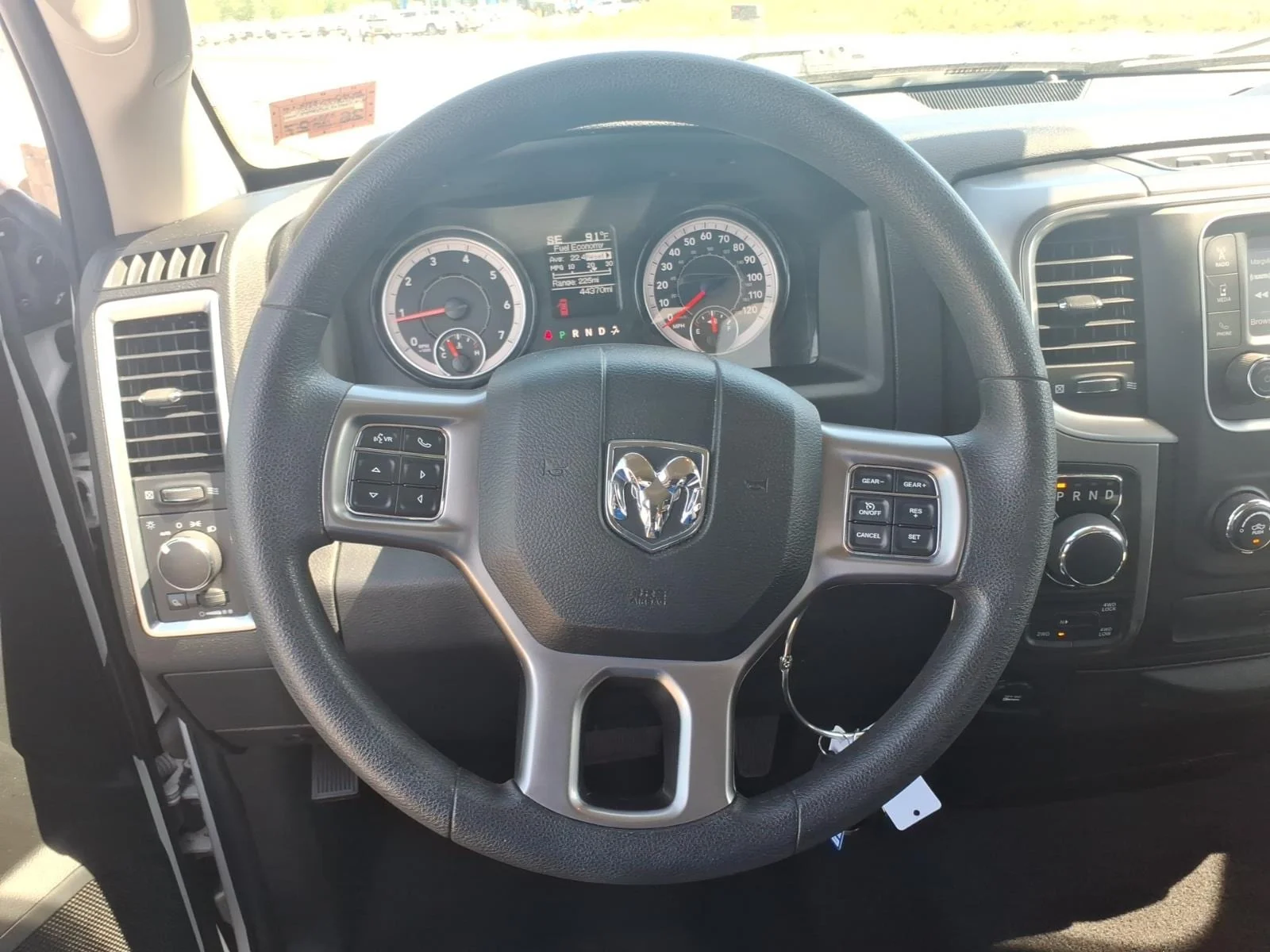 Used 2024 Bright White Clearcoat Ram SLT image 22