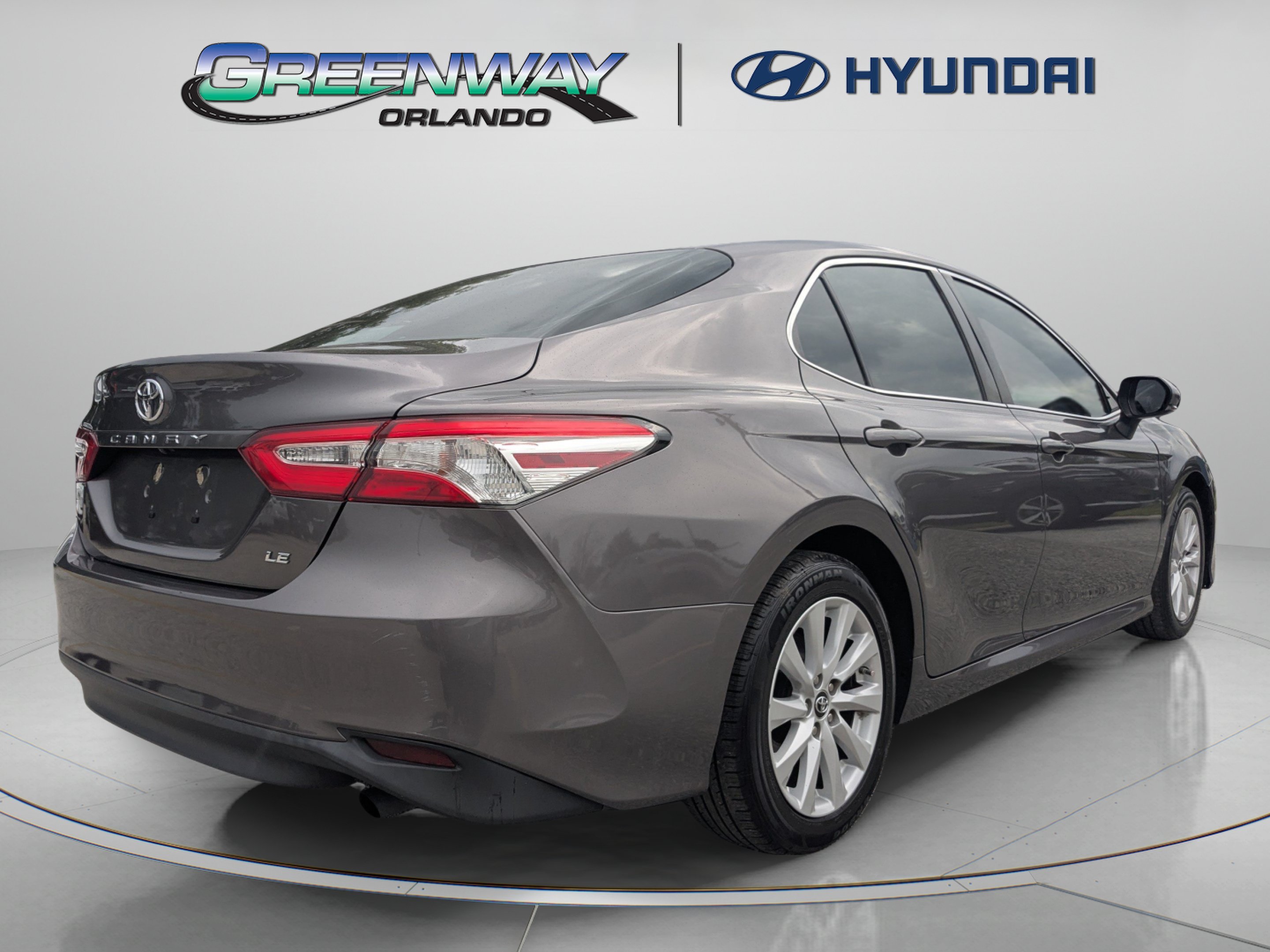 Used 2018 Predawn Gray Mica Toyota LE image 8