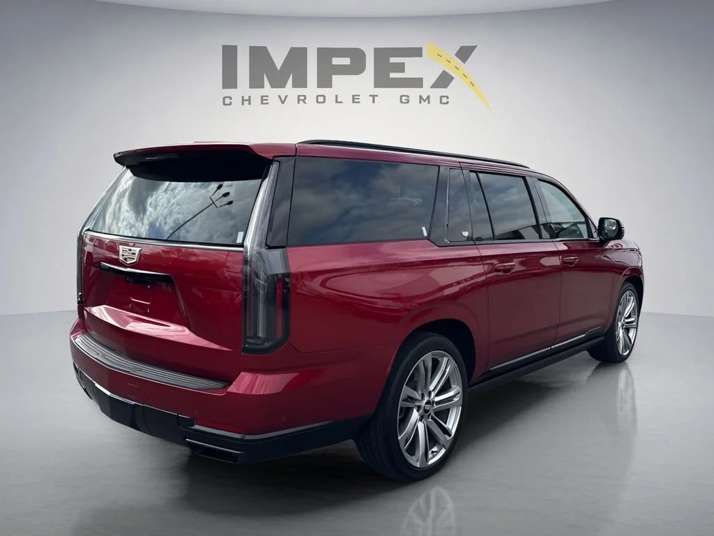 Used 2025 Radiant Red Tintcoat Cadillac Sport Platinum image 5