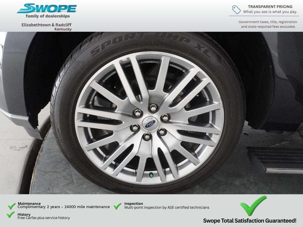 Used 2024 Dark Matter Gray Metallic Ford Limited image 31