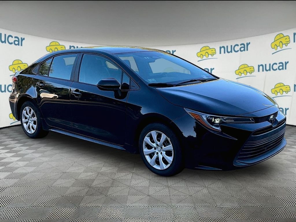 Certified Used 2024 Black Toyota LE image 1