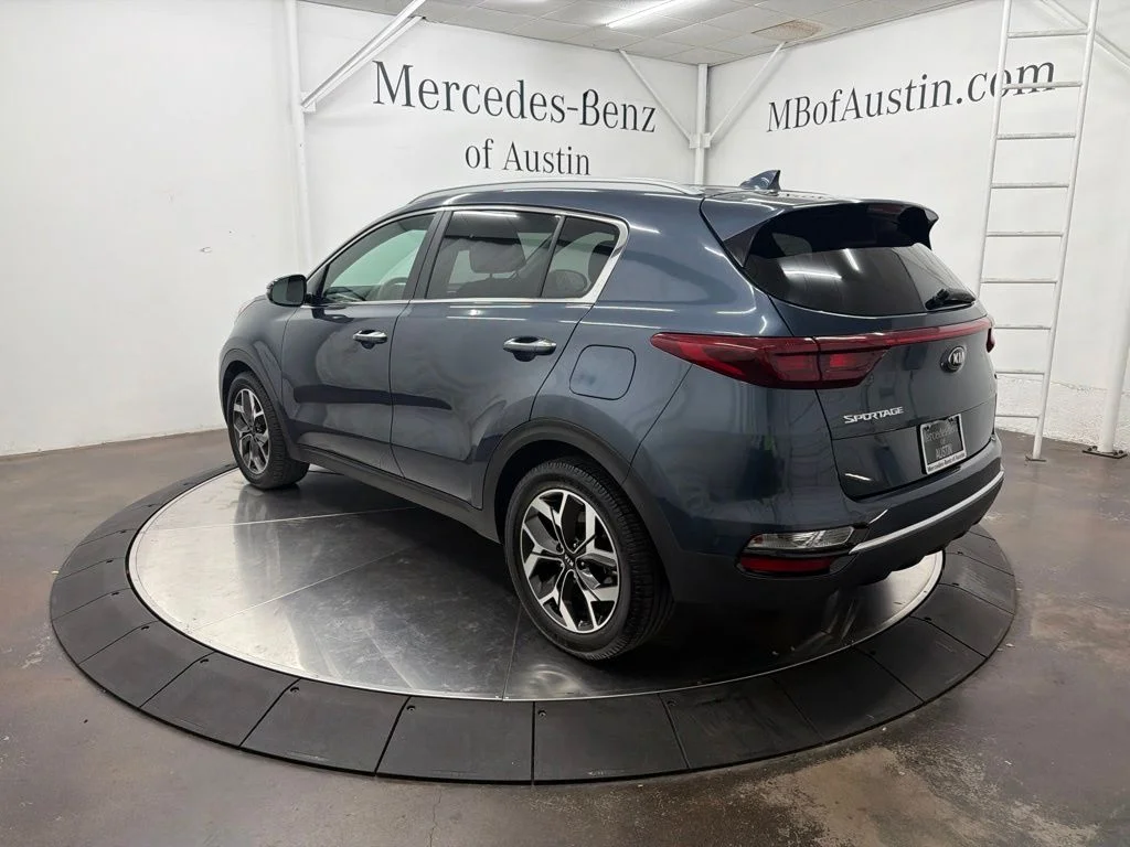 Used 2020 Blue Kia EX image 5