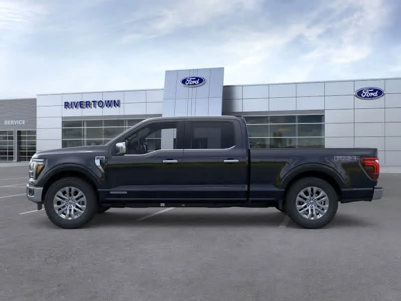 New 2025 Agate Black Metallic Ford Lariat® image 3