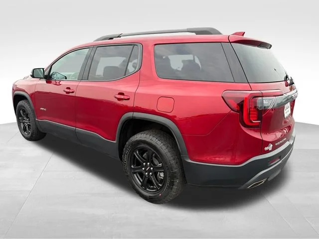 Used 2023 VOLCANIC RED TINTCOAT GMC AT4 image 3