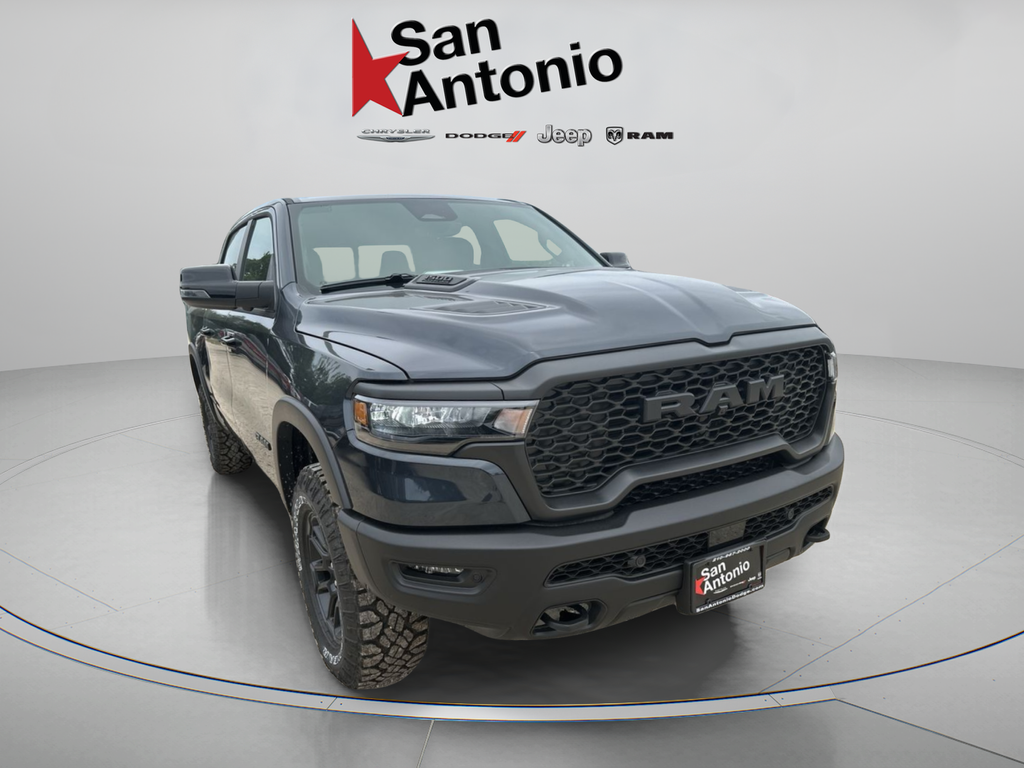 New 2026 Forged Blue Metallic Exterior Paint RAM Rebel image 2