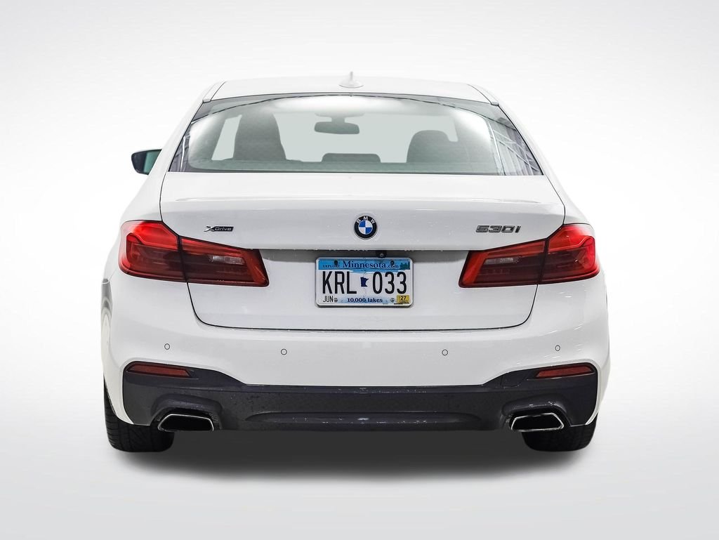 Used 2019 Alpine White BMW 530i xDrive image 4
