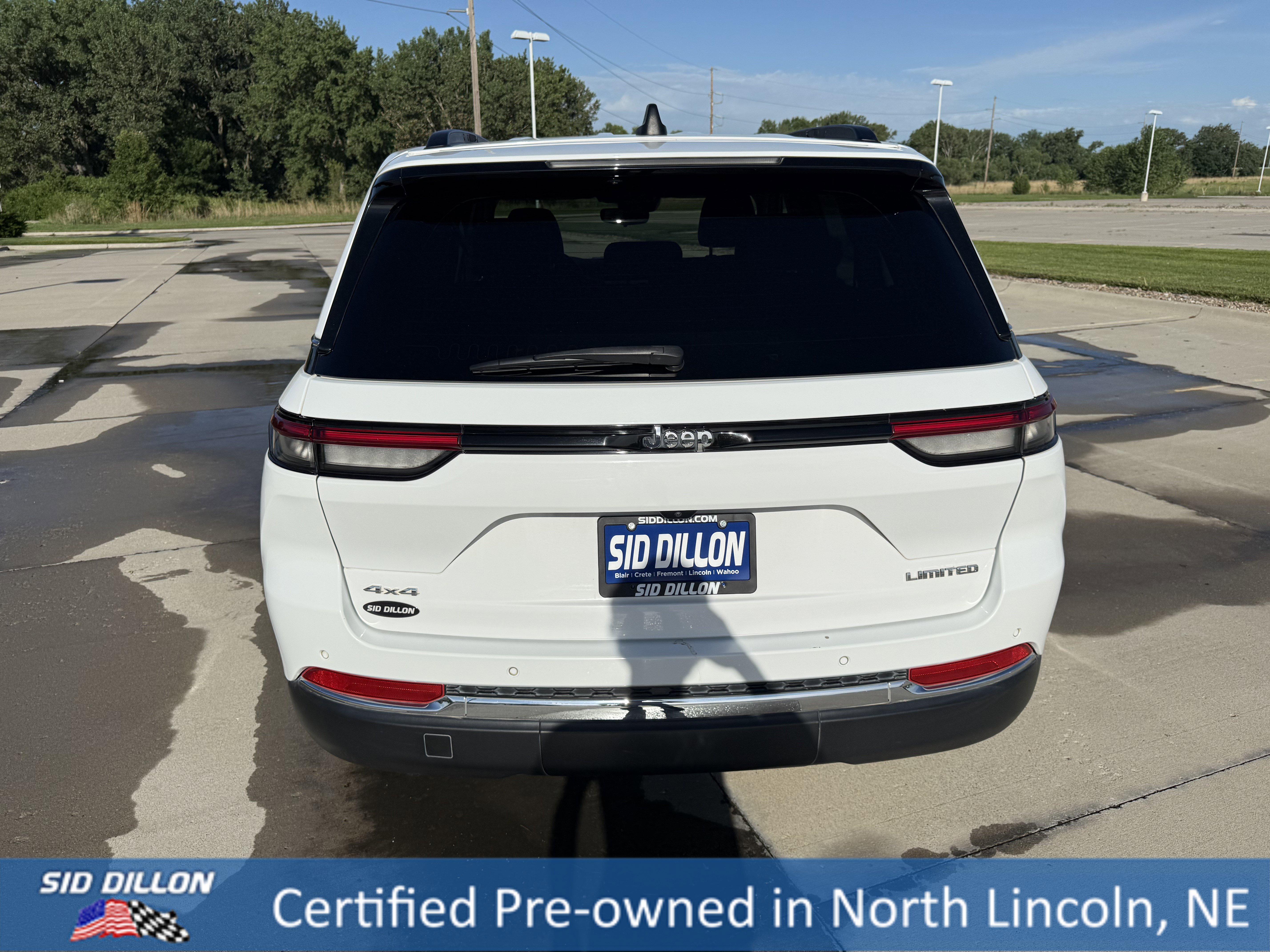 Certified Used 2023 Bright White Clearcoat Jeep Limited image 5