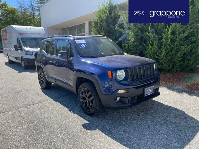 Used 2018 Blue Jeep Latitude image 1