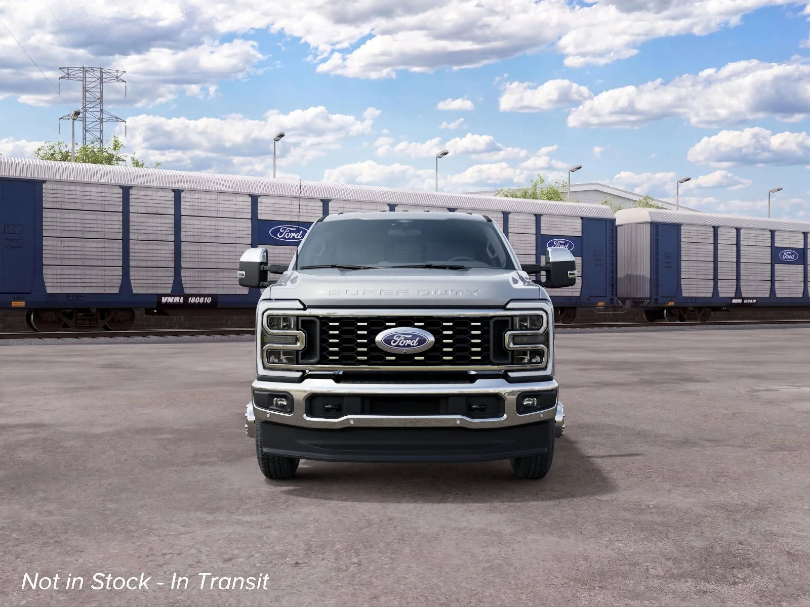 New 2027 Iconic Silver Metallic Ford F-350® Lariat® image 3