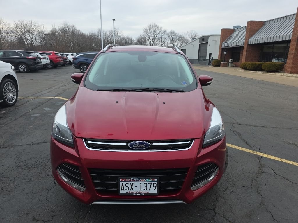 Used 2014 Ford Escape Titanium with VIN 1FMCU0J99EUE09687 for sale in Monroe, WI