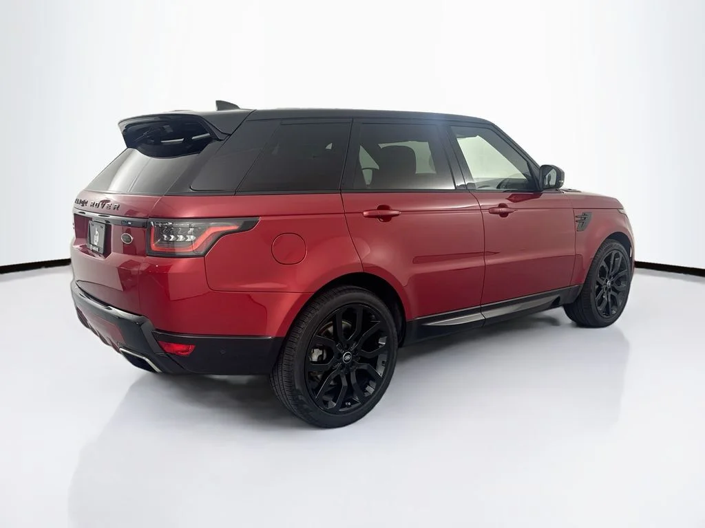 Used 2021 Red Land Rover HSE Silver Edition image 5