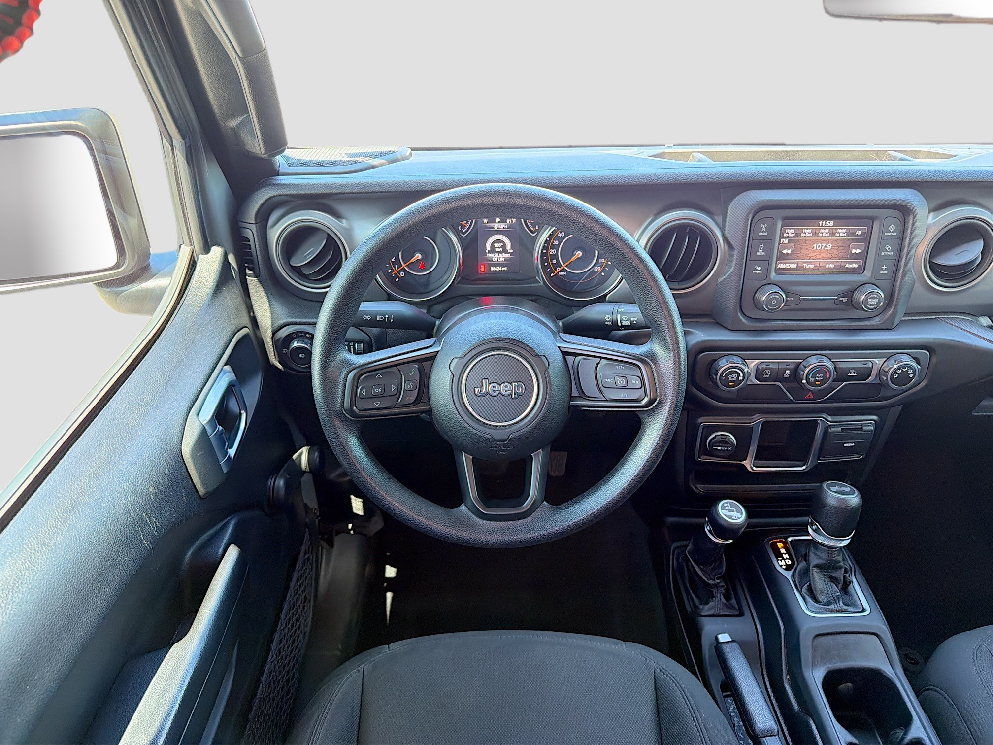 Used 2021 Sting-Gray Clearcoat Jeep Unlimited Willys Sport image 17